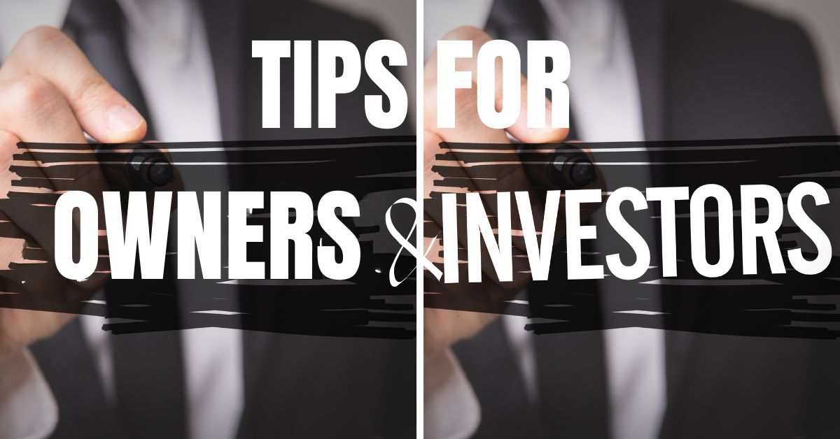 Tips for Property Owners and Investors